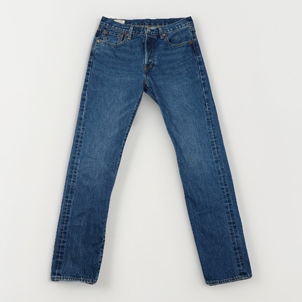Levi’s 501 ST Premium Selvedge Denim Blue Jeans Men's Size 30x32 Big E Tab